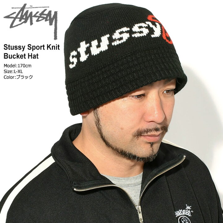 楽天市場】ステューシー STUSSY バケット ハット Stussy Sport Knit 
