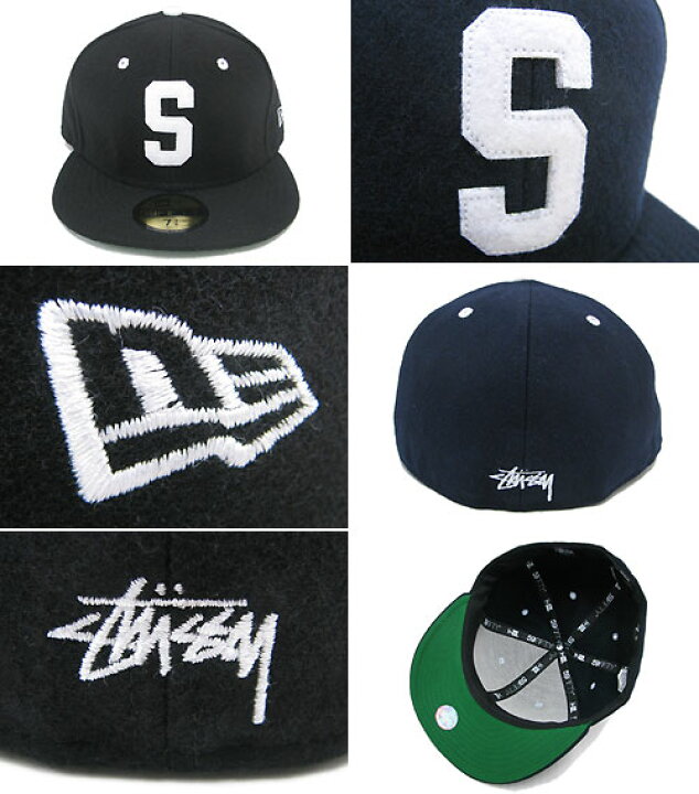 楽天市場】ステューシー STUSSY×NEW ERA キャップ Melton S Fitted 