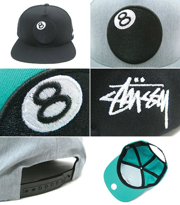 楽天市場】ステューシー STUSSY キャップ 8 Ball Snapback キャップ 