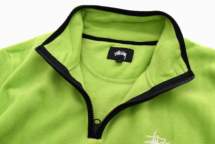楽天市場】ステューシー STUSSY ジャケット メンズ Polar Fleece Half 