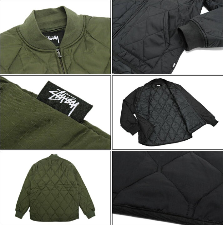 楽天市場】ステューシー STUSSY ジャケット メンズ Quilted Military 