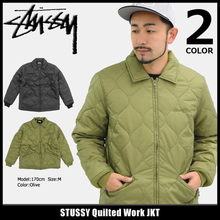 楽天市場】ステューシー STUSSY ジャケット メンズ Quilted Work 