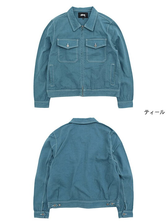 楽天市場】ステューシー STUSSY ジャケット メンズ Overdyed Garage 