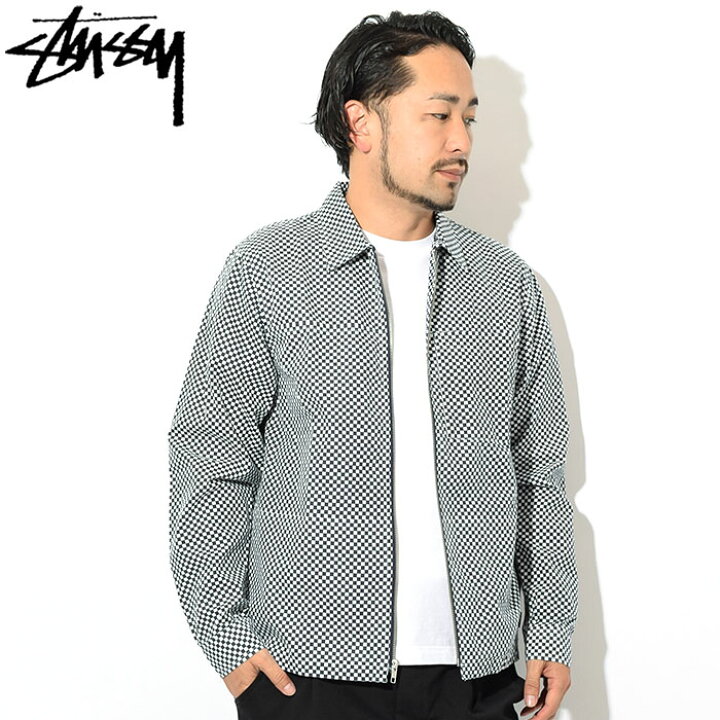 楽天市場】ステューシー STUSSY ジャケット メンズ Mini Check Full 