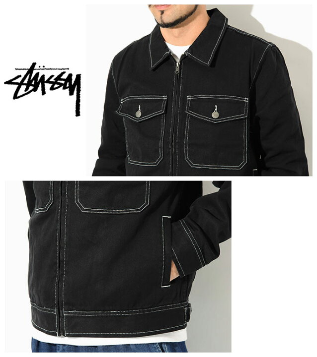 楽天市場】ステューシー STUSSY ジャケット メンズ 19FA Overdyed