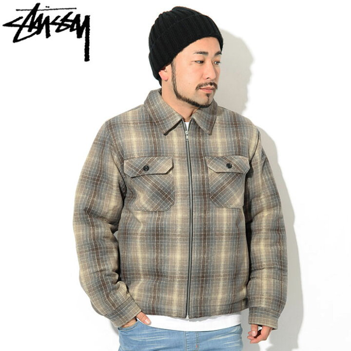 楽天市場】ステューシー STUSSY ジャケット メンズ Heavy Brushed  