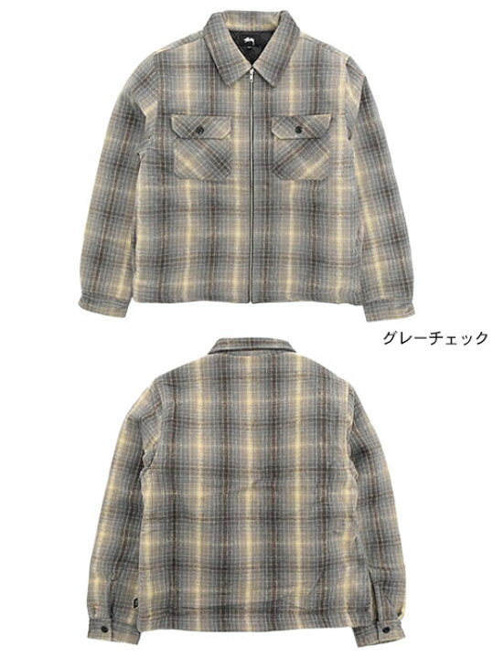 楽天市場】ステューシー STUSSY ジャケット メンズ Heavy Brushed 