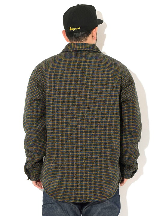 楽天市場】ステューシー STUSSY ジャケット メンズ Mini Check Quilted 