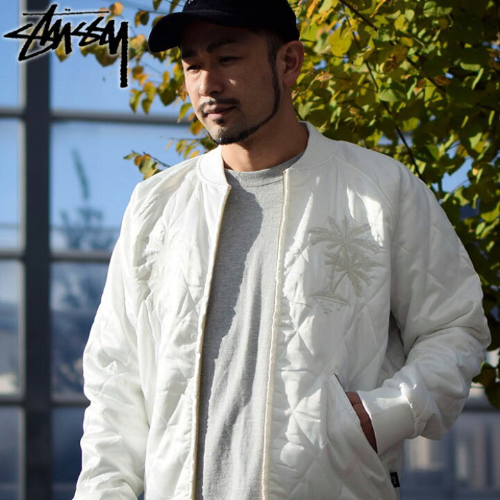楽天市場】ステューシー STUSSY ジャケット メンズ Satin Palm 