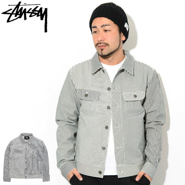 楽天市場】ステューシー STUSSY ジャケット メンズ Mixed Stripe 