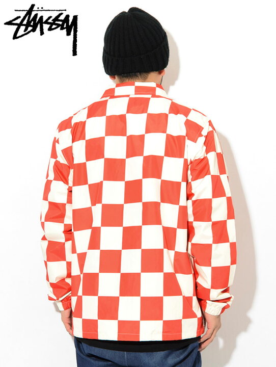 楽天市場】ステューシー STUSSY ジャケット メンズ Checker Coach 