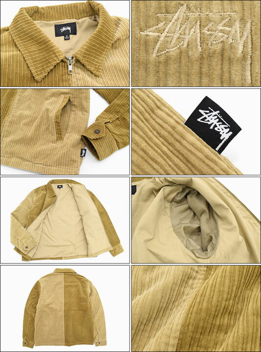楽天市場】ステューシー STUSSY ジャケット メンズ Mix Up Cord  
