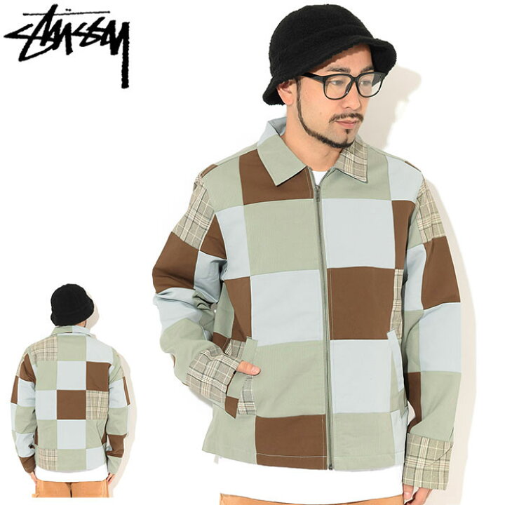 楽天市場】ステューシー STUSSY ジャケット メンズ Patchwork Zip 