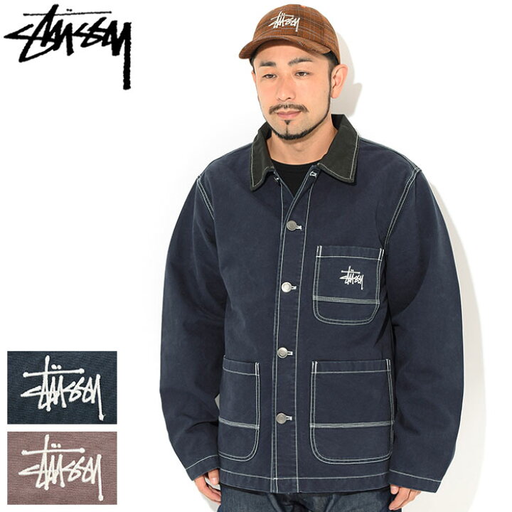 楽天市場】ステューシー STUSSY ジャケット メンズ Brushed Moleskin 