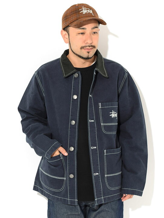 楽天市場】ステューシー STUSSY ジャケット メンズ Brushed Moleskin  