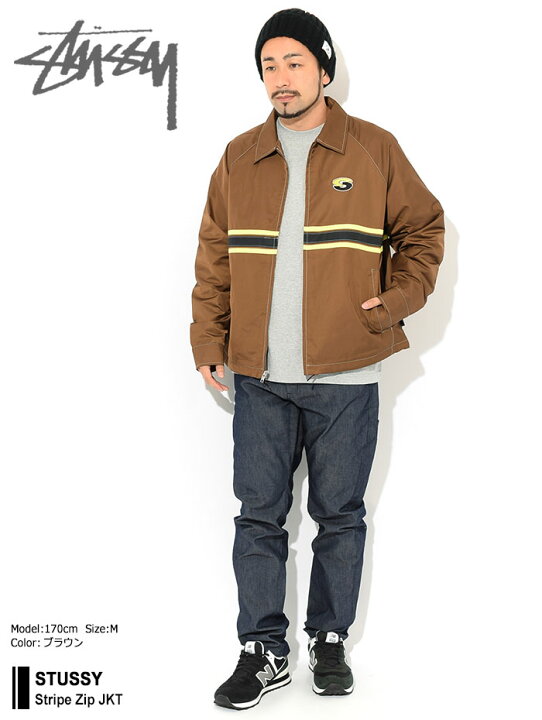 楽天市場】ステューシー STUSSY ジャケット メンズ Stripe Zip 