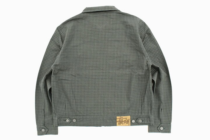 楽天市場】ステューシー STUSSY ジャケット メンズ Check Garage  