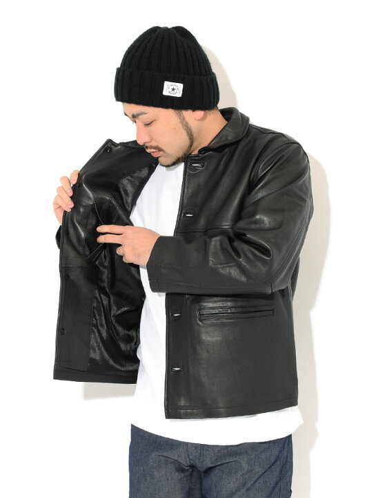 楽天市場】ステューシー STUSSY ジャケット メンズ Marlon Leather 