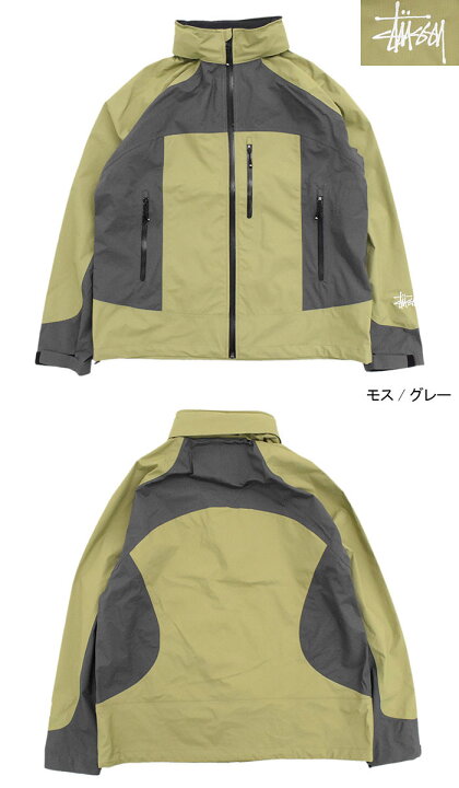 楽天市場】ステューシー STUSSY ジャケット メンズ Taped Seam Rain 