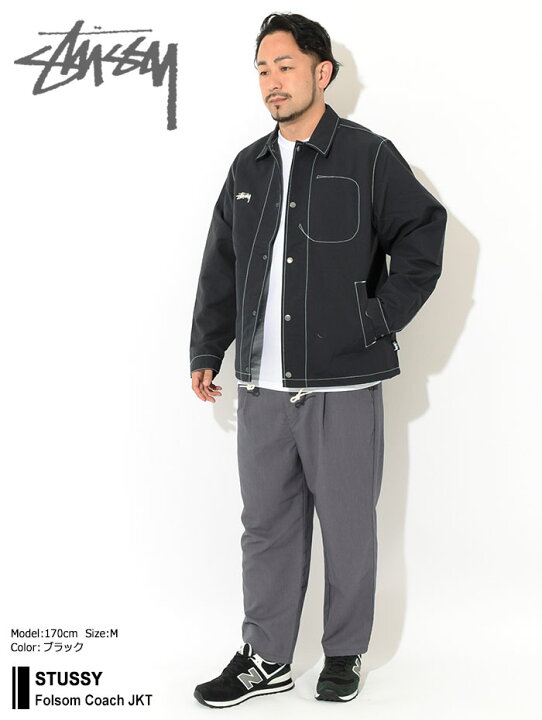 楽天市場】ステューシー STUSSY ジャケット メンズ Folsom Coach 
