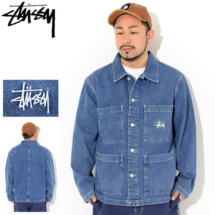 楽天市場】ステューシー STUSSY ジャケット メンズ Denim Chore  