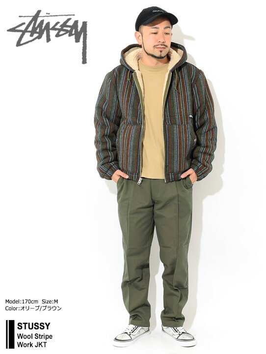 楽天市場】ステューシー STUSSY ジャケット メンズ & レディース Wool  