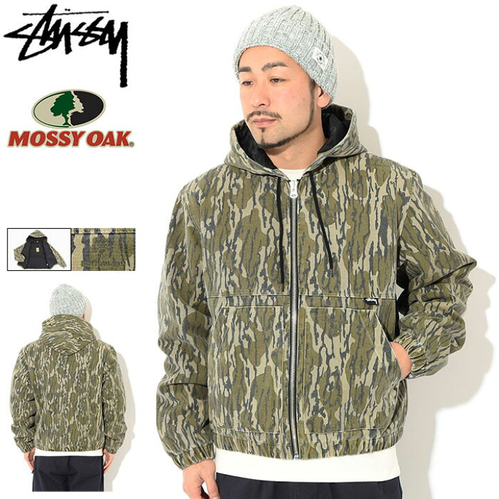 楽天市場】ステューシー STUSSY ジャケット メンズ Mossy Oak  
