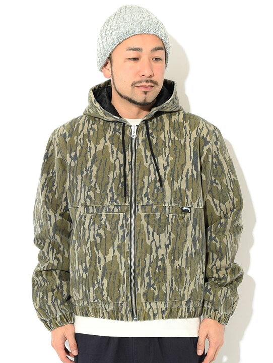 楽天市場】ステューシー STUSSY ジャケット メンズ Mossy Oak  