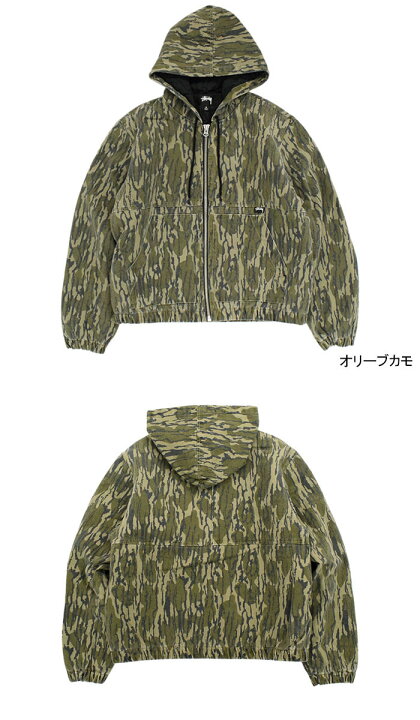 楽天市場】ステューシー STUSSY ジャケット メンズ Mossy Oak 