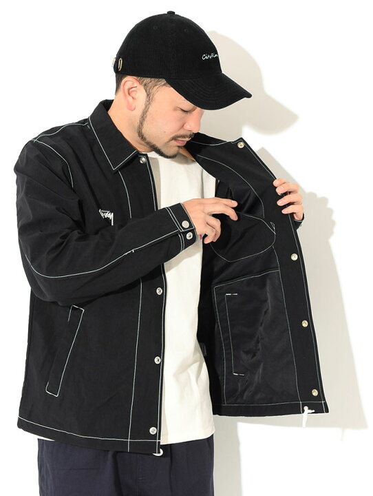 楽天市場】ステューシー STUSSY ジャケット メンズ Nylon Folsom 
