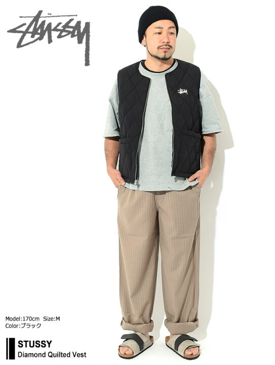 楽天市場】ステューシー STUSSY ジャケット メンズ Diamond Quilted 