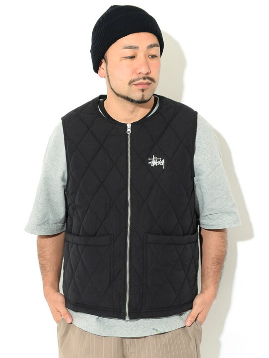 楽天市場】ステューシー STUSSY ジャケット メンズ Diamond Quilted 