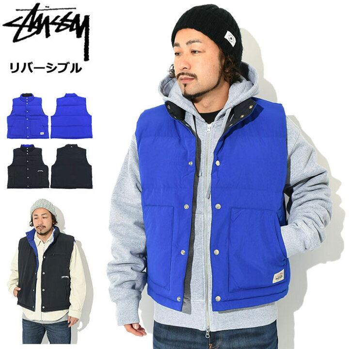 楽天市場】ステューシー STUSSY ジャケット メンズ Reversible Down  