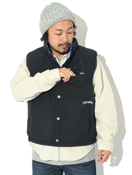 楽天市場】ステューシー STUSSY ジャケット メンズ Reversible Down 