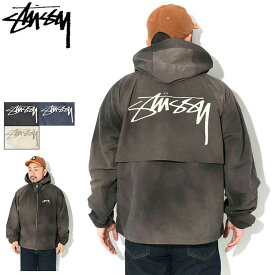 ステューシー STUSSY ジャケット メンズ Wave Dye Beach Shell ( stussy JKT シェルジャケット ナイロンジャケット JACKET アウター ジャンパー・ブルゾン メンズ 男性用 115745 USAモデル 正規 品 ストゥーシー スチューシー ) ice field icefield