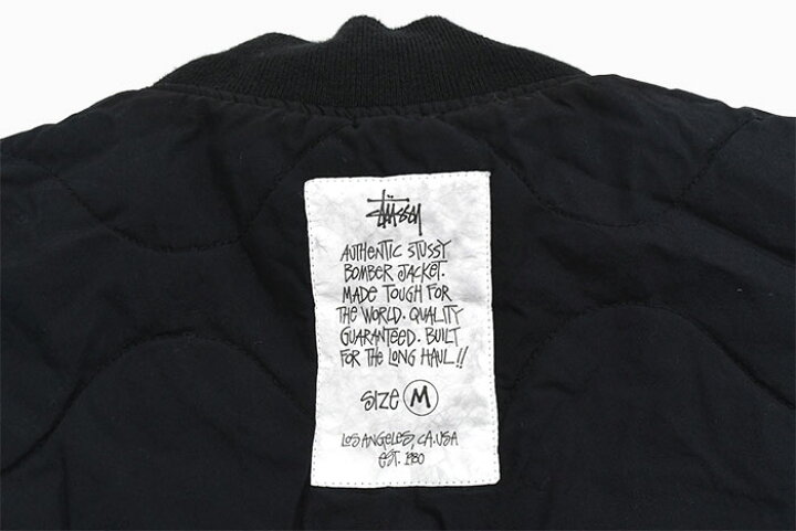 楽天市場】ステューシー STUSSY ジャケット メンズ Quilted Bomber 