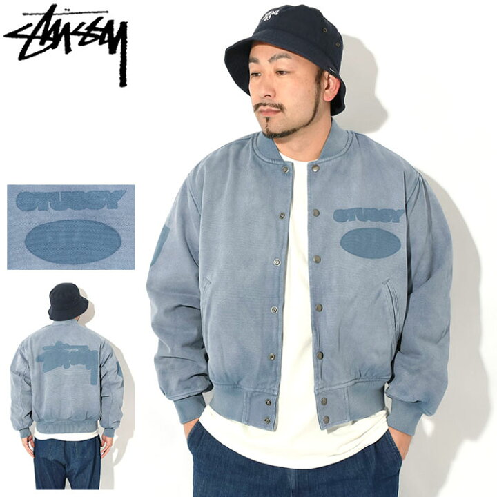 楽天市場】ステューシー STUSSY ジャケット メンズ Ghost Logo Canvas  
