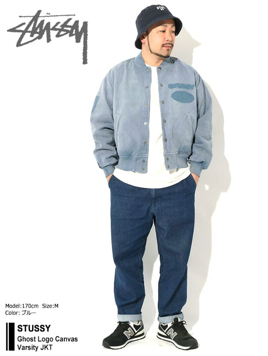 楽天市場】ステューシー STUSSY ジャケット メンズ Ghost Logo Canvas 