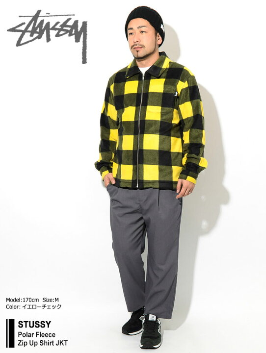 楽天市場】ステューシー STUSSY ジャケット メンズ Polar Fleece Zip 