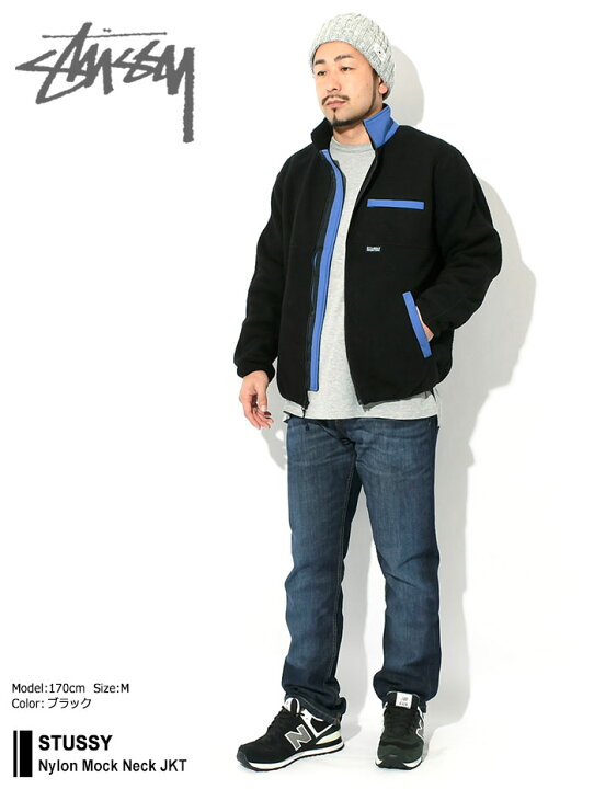 楽天市場】ステューシー STUSSY ジャケット メンズ Nylon Mock Neck 
