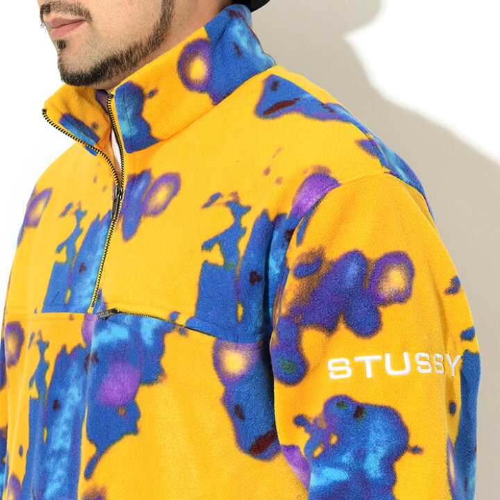 楽天市場】ステューシー STUSSY ジャケット メンズ Half Zip Polar 