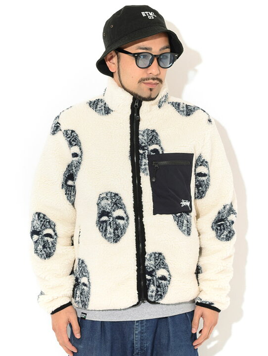 楽天市場】ステューシー STUSSY ジャケット メンズ Mask Jacquard 