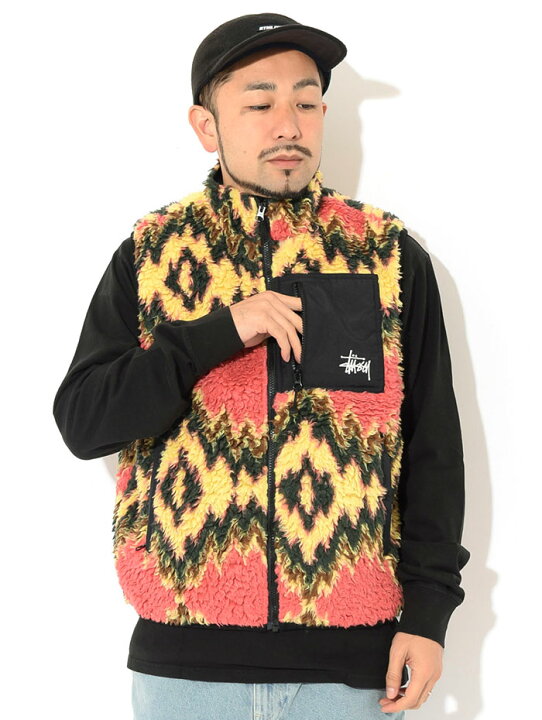 楽天市場】ステューシー STUSSY ジャケット メンズ Fillmore Sherpa 
