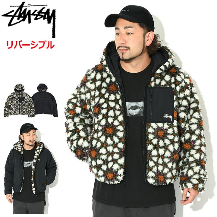 楽天市場】ステューシー STUSSY ジャケット メンズ Pattern Sherpa 