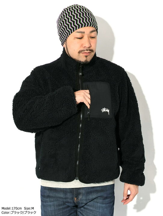 楽天市場】ステューシー STUSSY ジャケット メンズ Sherpa Reversible 