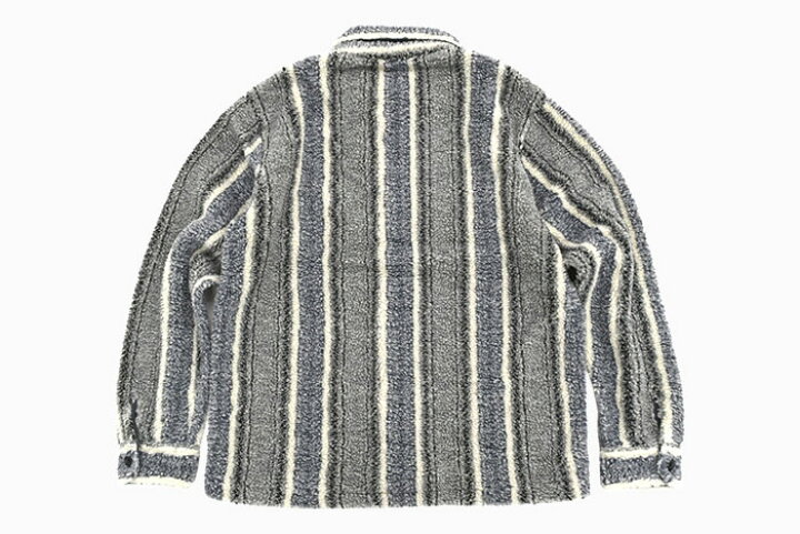 楽天市場】ステューシー STUSSY ジャケット メンズ Stripe Sherpa 