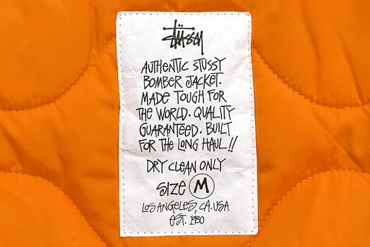 楽天市場】ステューシー STUSSY ジャケット メンズ Built Bomber 