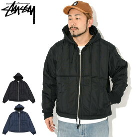 ステューシー STUSSY ジャケット メンズ Quilted Nylon Work ( stussy JKT 中綿 保温 暖かい あったか 防寒 キルティングジャケット JACKET JAKET アウター ジャンパー・ブルゾン メンズ 男性用 115858 USAモデル 正規 品 ストゥーシー スチューシー )