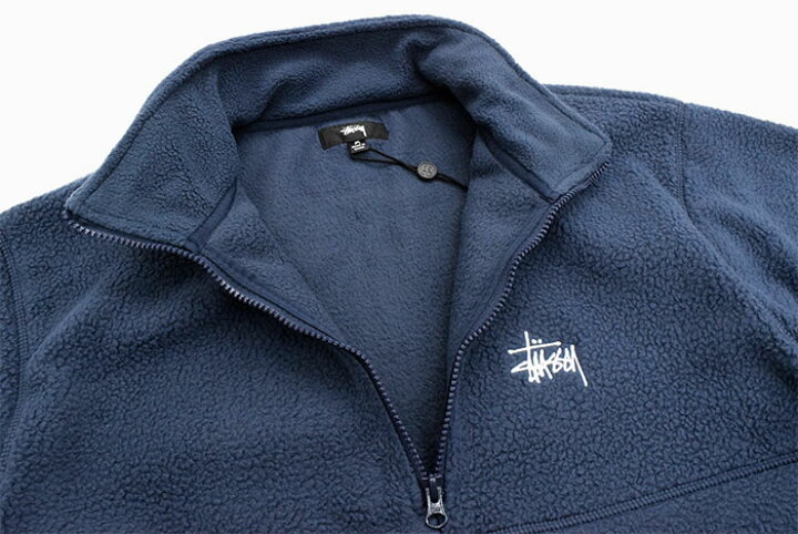 楽天市場】ステューシー STUSSY ジャケット メンズ Half Zip Mock Neck 
