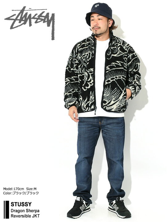 楽天市場】ステューシー STUSSY ジャケット メンズ Dragon Sherpa  
